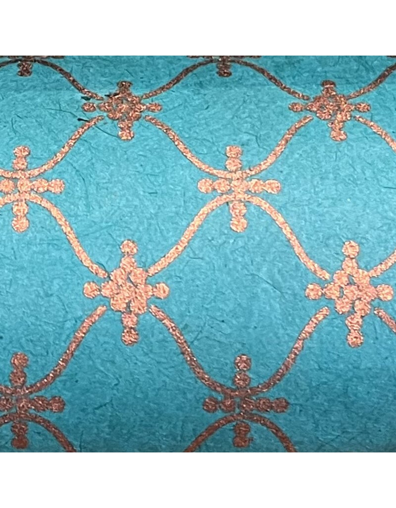 NE809 - Lokta-Papier mit Pendeldruck