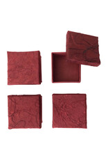 TH281 - Set of 4 tree bark boxes