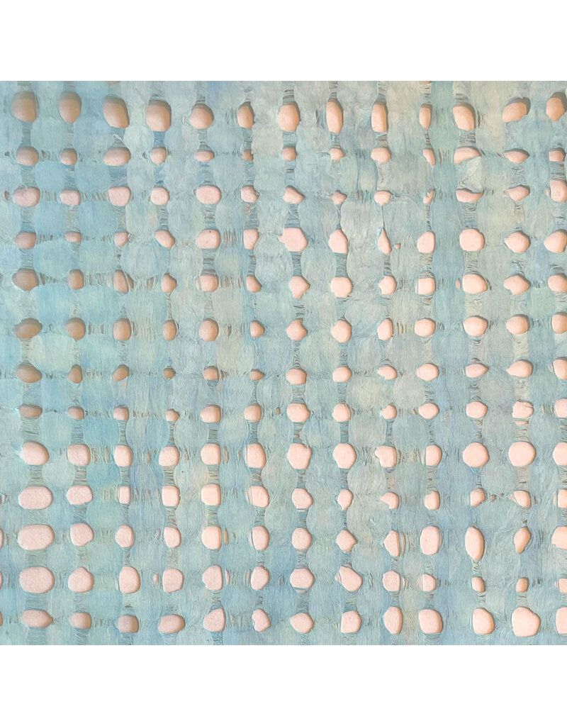 Amate papier met geweven kant