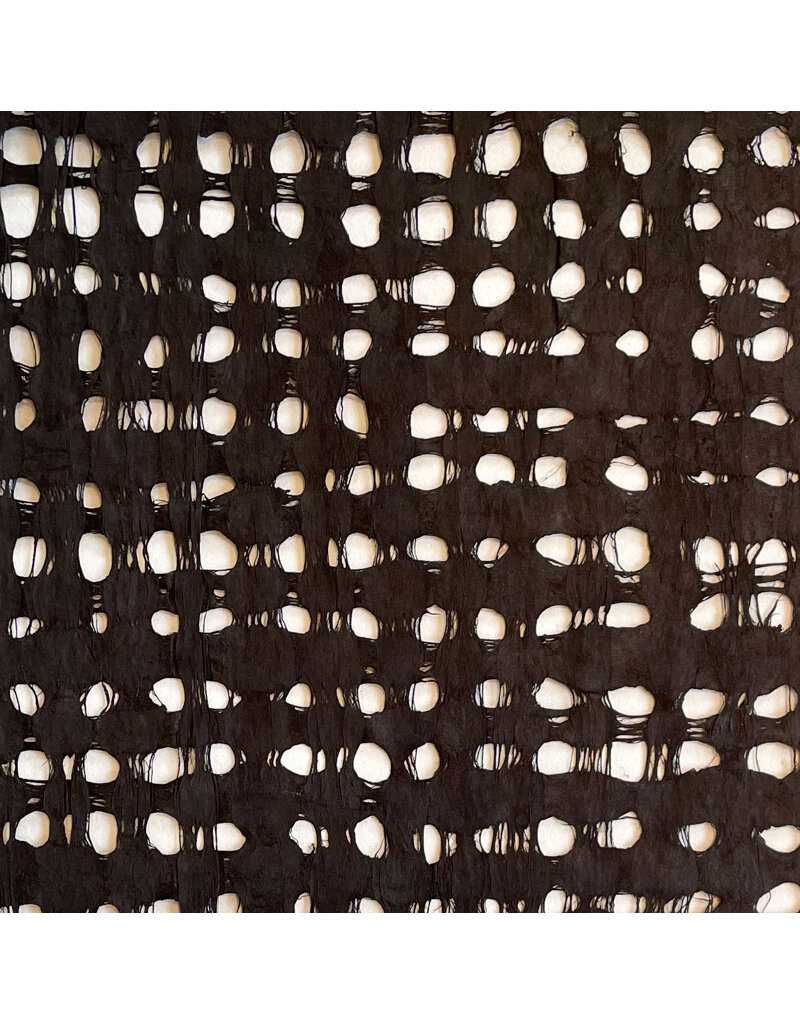 Amate papier met geweven kant