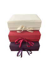 Gedenkbox Baumwolle mit Text