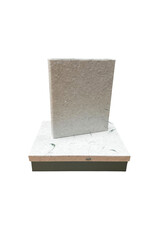 TH197 - Set of box and register, grass fibers
