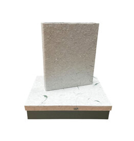 TH197 - Set aus Schachtel und Register, Grassfaser