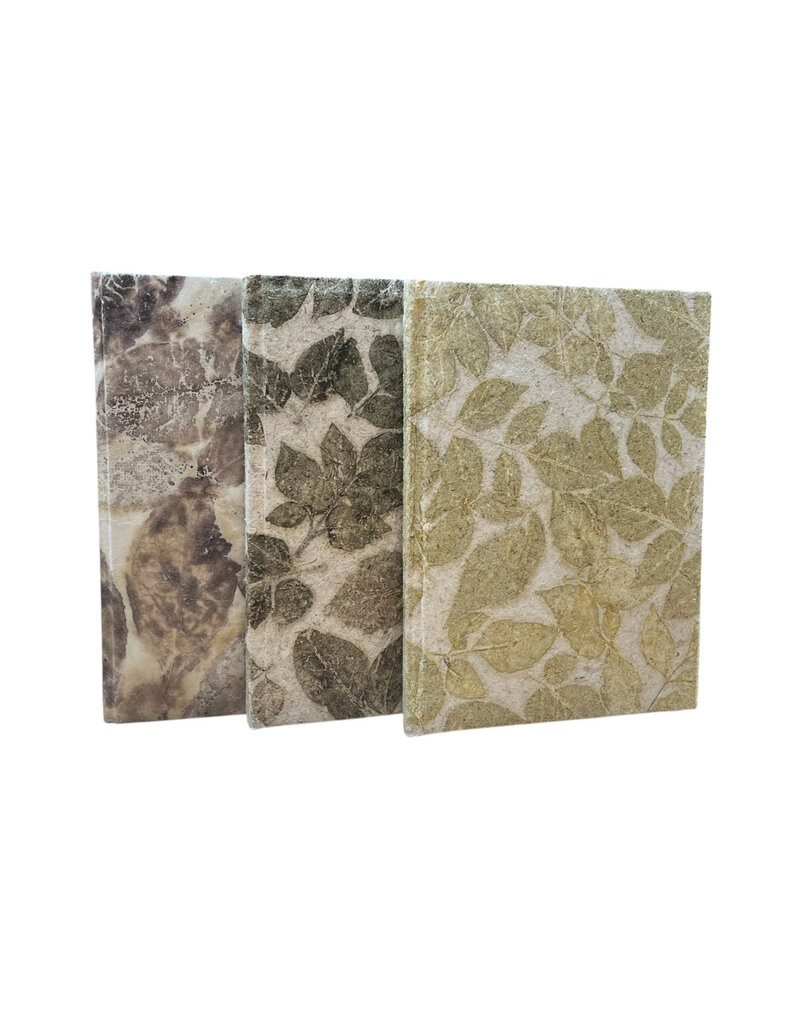 TH118 - Notebook vega leaf print