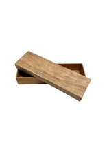 Oblong Schachtel  Rinde