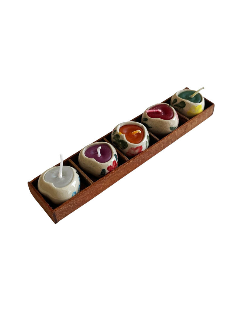 . mini wax lights