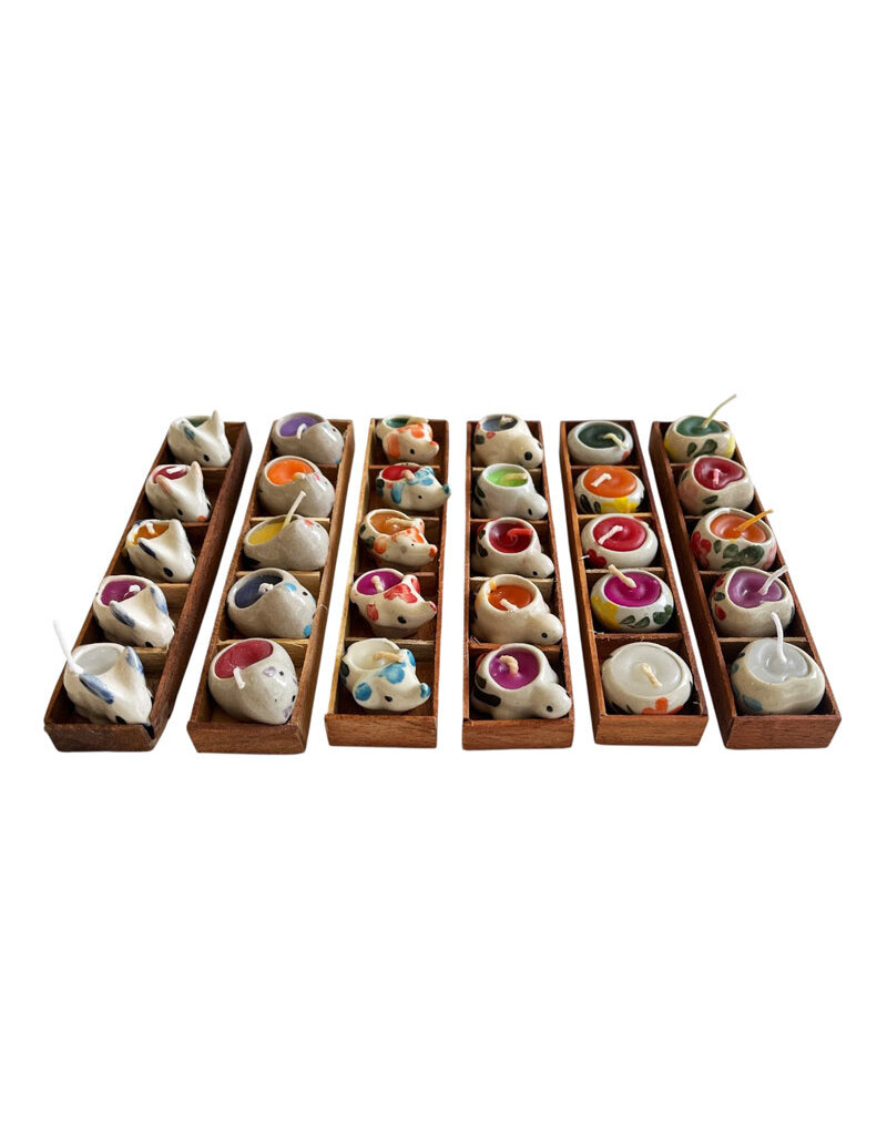 . TH090 - Set mit 25 Mini-Kerzen