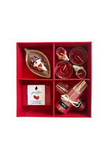 Cadeauverpakking wierook en kaarsjes