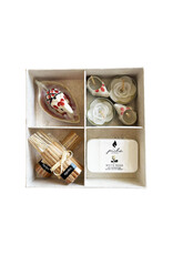 Cadeauverpakking wierook en kaarsjes