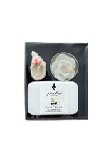 Gift box with soap / candle