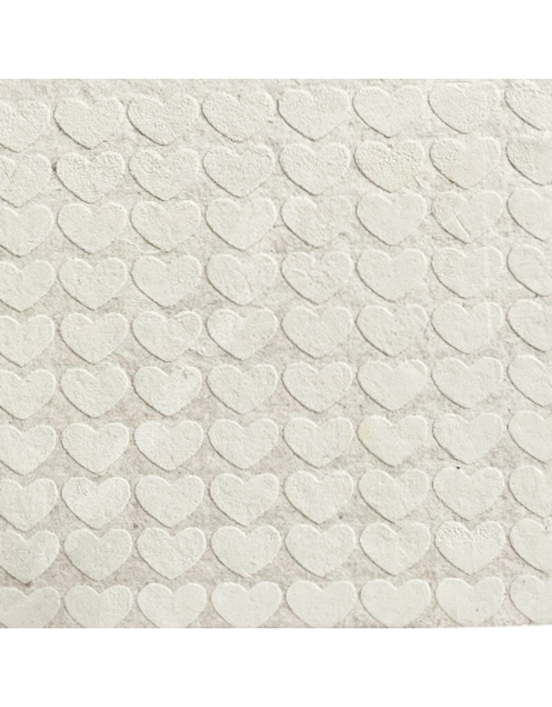 livre d'or coeurs relief