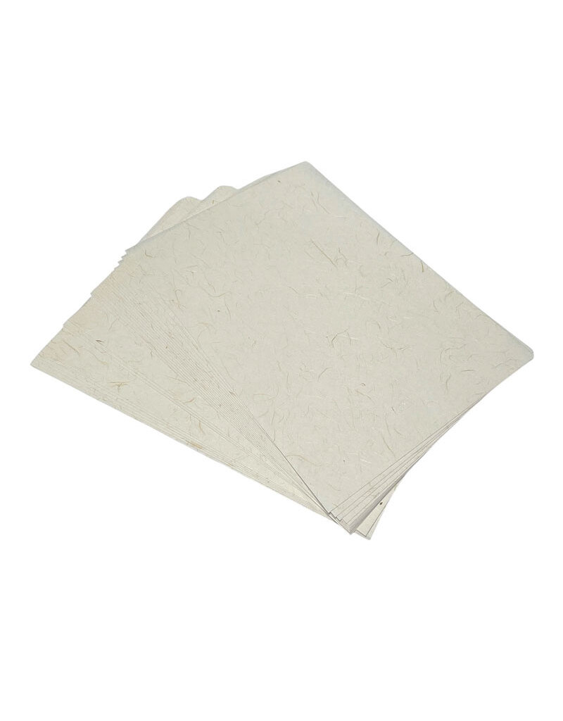 . Mulberry paper Mulberry paper with visible fibres, smooth surface