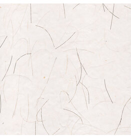 . A4d37 Set of 25 pc. Mulberry paper with gold-coloured fibres,