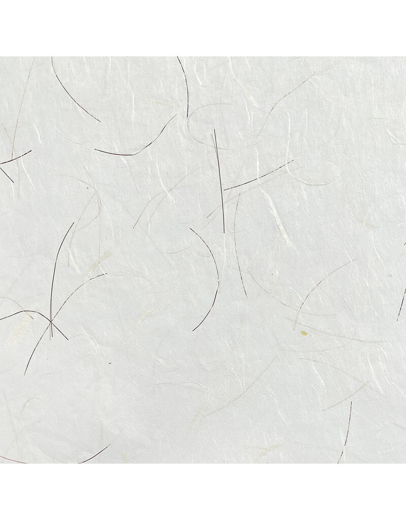 . Mulberrypapier met goudkleurige vezels