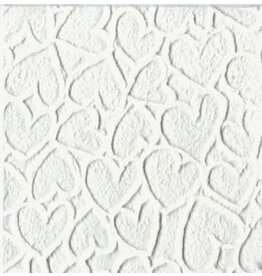 TH911 Mulberry embossed hearts