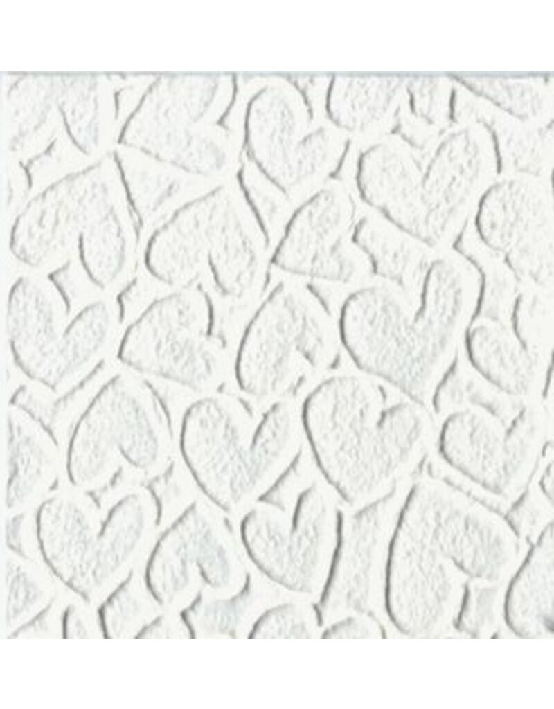 Papier mûrier avec motif de cœur gaufré