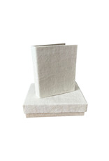 Set of a box and register with 100% wool felt