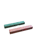 Oblong box made of lokta paper