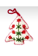 . Vilten kerst decoratie, 100% wol