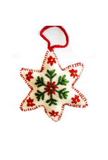 . Vilten kerst decoratie, 100% wol