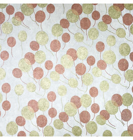 NE049 - Lokta-Papier mit Ballon-Aufdruck
