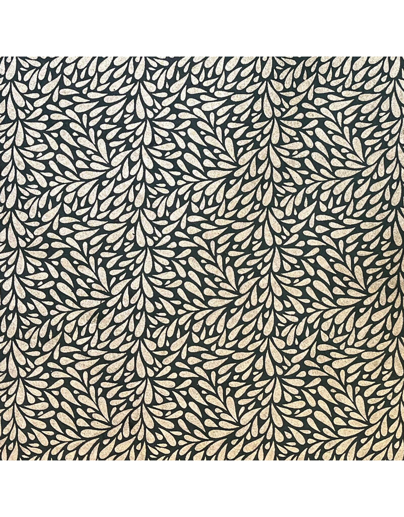 Lokta papier met goudprint
