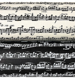 NE195 Lokta with music-bar print