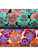 NE767 - Lokta papier met bloemenprint