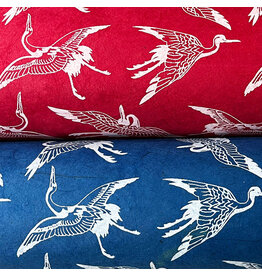 NE765 Lokta papier print kraanvogels