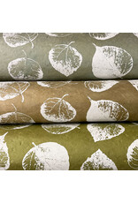 NE858 - Lokta-Papier mit Bodhi-Blattdruck