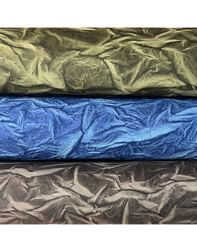 Lokta papier crinkle 3 kleuren