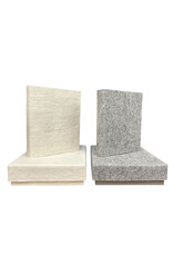 Set of a box and register with 100% wool felt