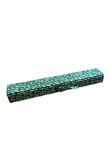 Oblong box made of lokta paper
