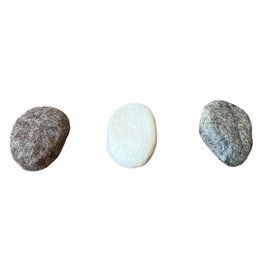 NE056 savon naturel enveloppé dans du feutre de laine