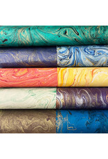 NE222 - Lokta paper with a marbled print