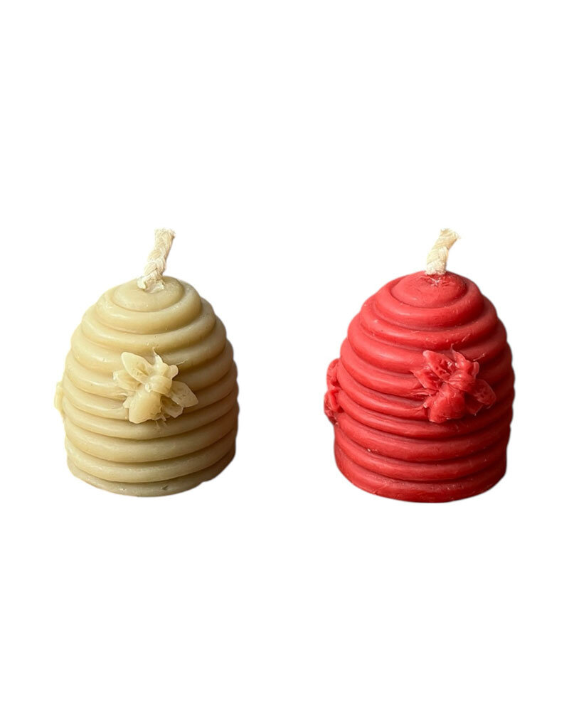 Natural wax candle