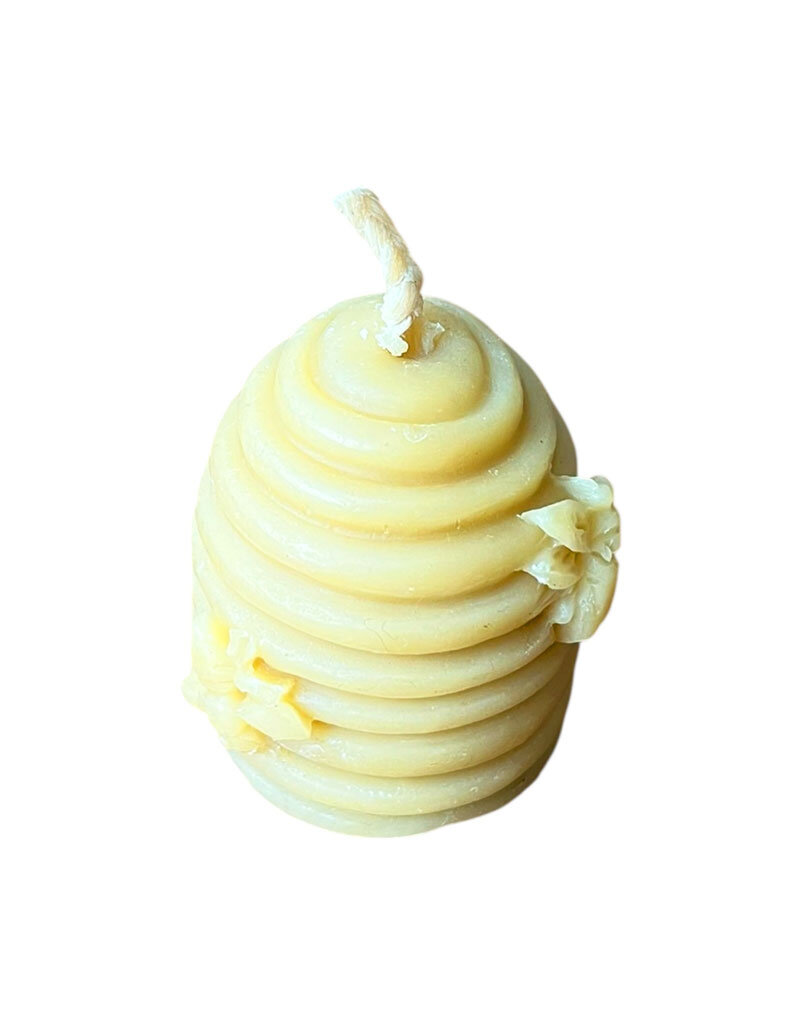 Natural wax candle