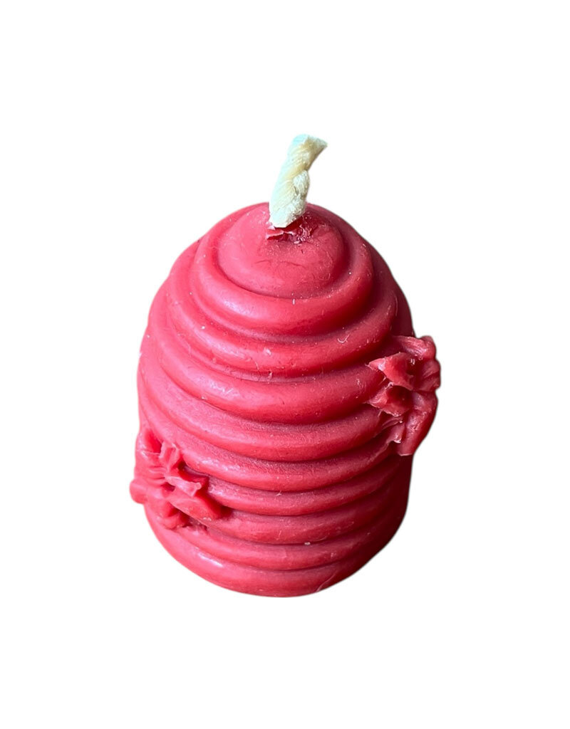 Natural wax candle