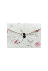 Set of  6 envelopes, buttonclosure