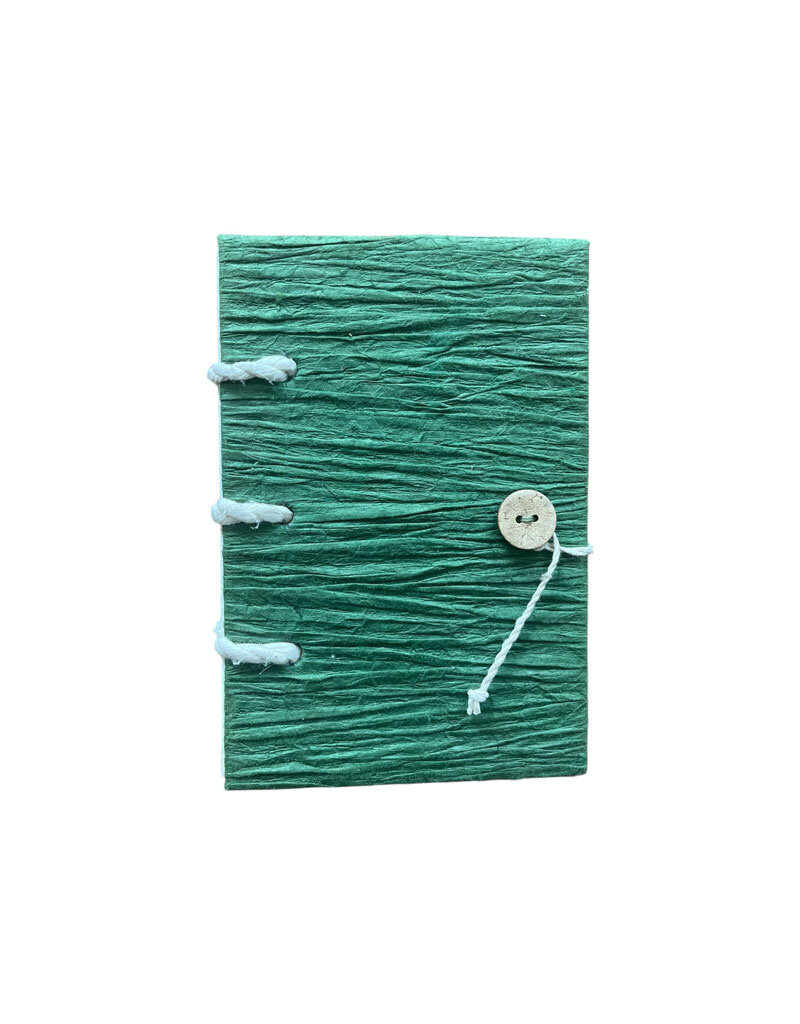 Cahier en papier crinkle-lokta avec reliure japonaise
