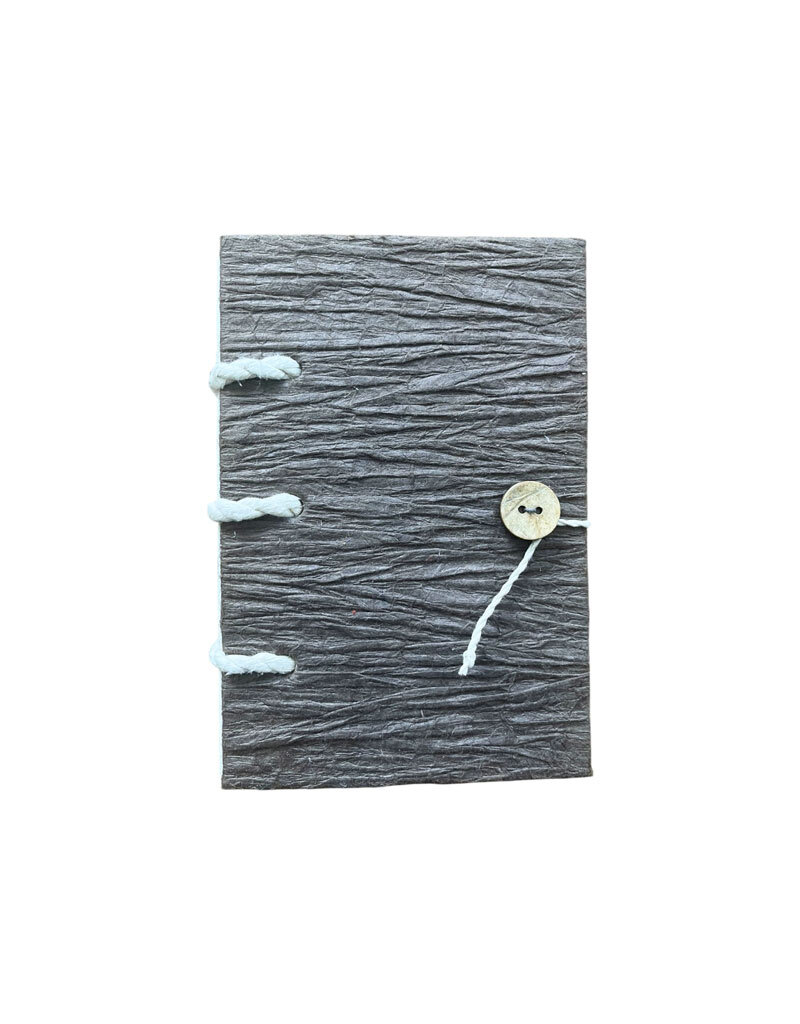 Cahier en papier crinkle-lokta avec reliure japonaise