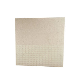 TH104 Guestbook embossed hearts