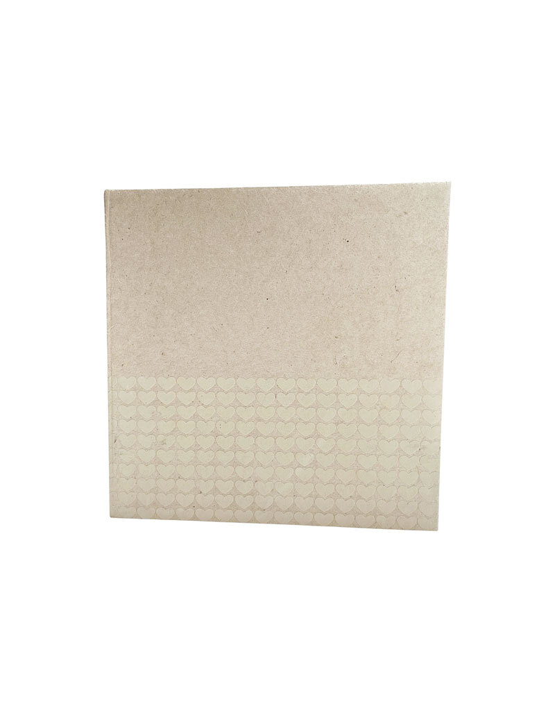 livre d'or coeurs relief