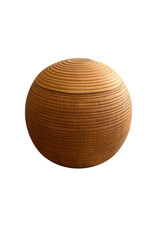 TD510 - Urne aus Mangoholz 23x23cm