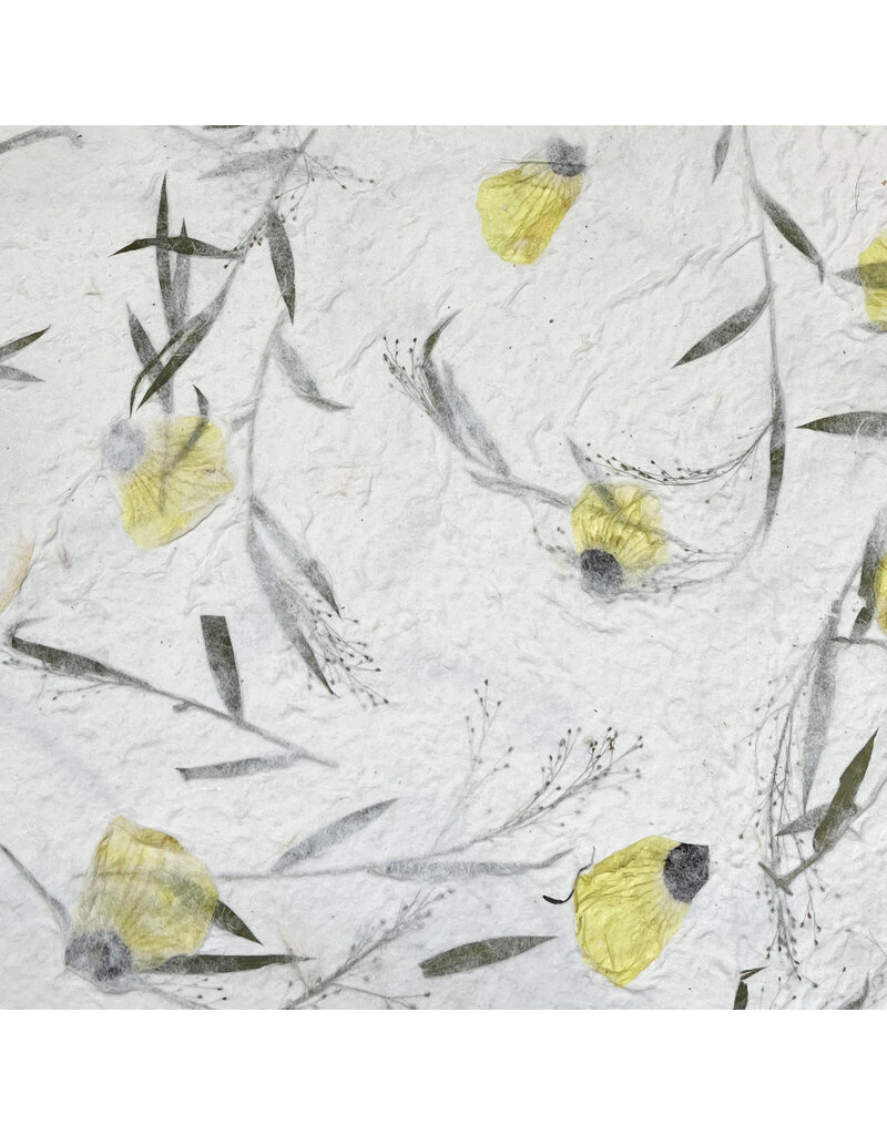 TH971 - Mulberry papier met muskusbloemen