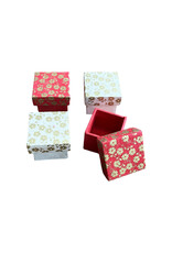 Set 4 doosjes loktapapier  goudprint