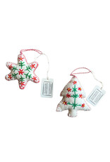 . Vilten kerst decoratie, 100% wol