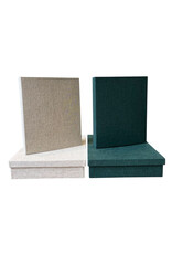 Condolence register /box linnen