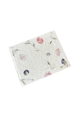 Livre d'or , papier de mûrier avec fleurs