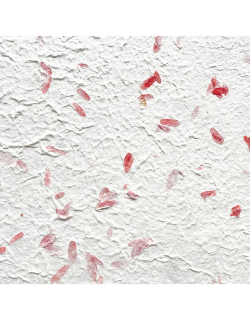 Mulberry paper with tamarind leaves